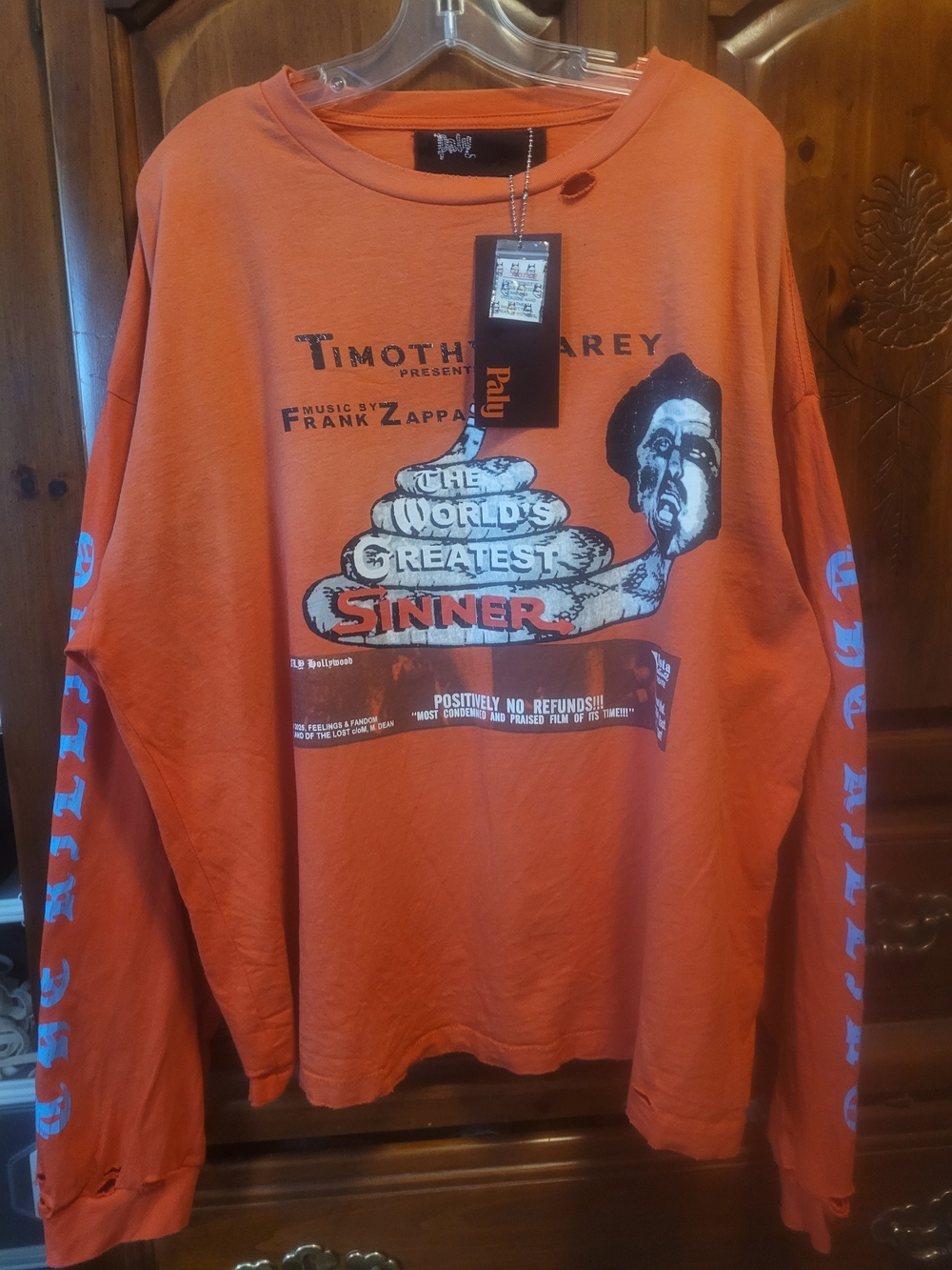 Paly Hollywood Worlds Greatest Sinner L/s